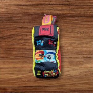 Bark Treat Biter III Arcade Plush Dog Toy M-L 20+ Pounds Interactive & Durable N